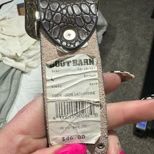 Never worn lace belts from boot barn cowgirl